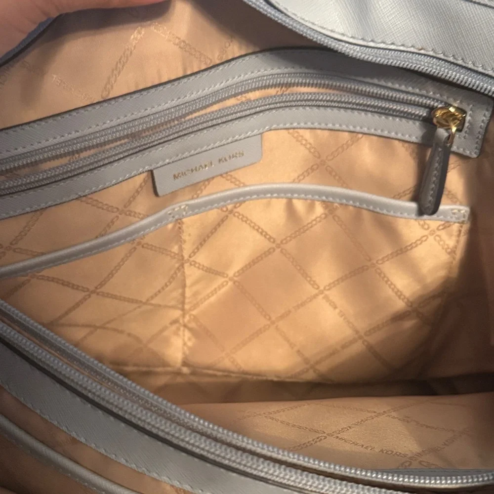 Michael Kors Sky Blue Tote Bag - Picture 5 of 6